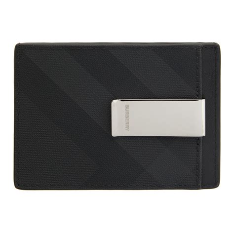 burberry money clip card case|burberry cardholder clearance.